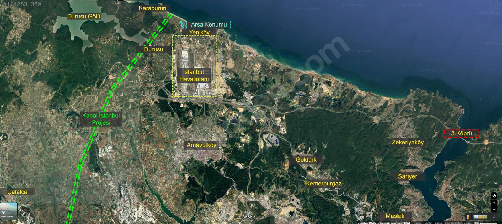 İSTANBUL HAVALİMANI' NA YAKIN YATIRIMLIK ARSA  186 m² - İSTANBUL ARNAVUTKÖY fotoğraf 16